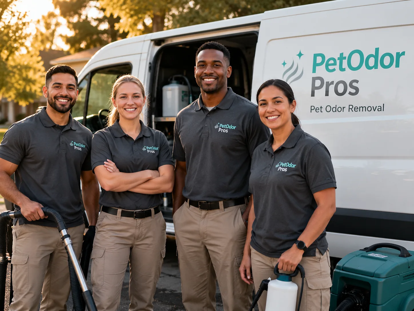 Pet Odor Removal team serving Whitman, MA